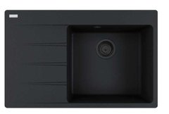 Кухонная мойка Franke Centro CNG 611-78 TL (114.0699.238) Black Edition Черный матовый крыло слева