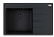 Кухонная мойка Franke Centro CNG 611-78 TL (114.0699.239) Black Edition Черный матовый крыло справа