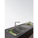 Кухонный смеситель Franke Urban с вытяжным изливом (115.0627.523) Черный матовый