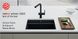 Мийка Franke KNG 110-52 + Active Twist з поворотним виливом (125.0676.975) Чорний матовий