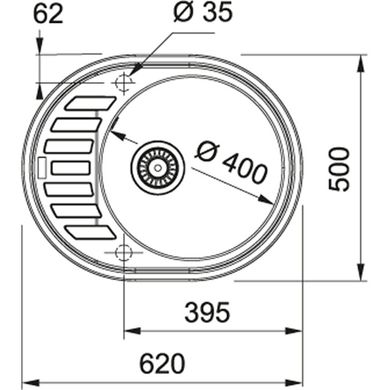 Кухонная мойка Franke Pamira ROG 611-62 (114.0381.072) оникс